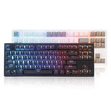 콕스 엔데버 무접점 커스텀 LED 게이밍 미니 RGB 키보드, 35G, 네이비