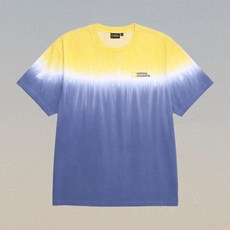 내셔널지오그래픽 유니 타이다이 그래픽 반팔 티셔츠 N222UTS720