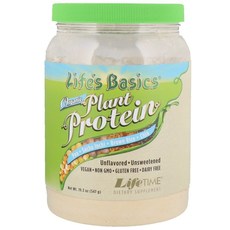 LifeTime Vitamins Life's Basics 단백질 19.3oz 547g, 1개