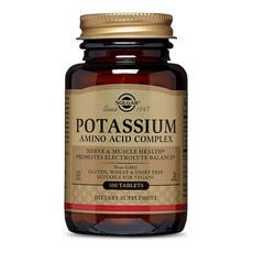 솔가 Potassium AminoAcid 포타슘 아미노산 100정 1병, 1세트