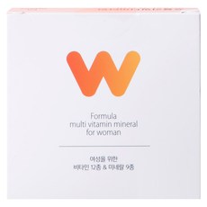 인테이크 포뮬러 멀티 비타민 미네랄 포 우먼, 30정, 1개