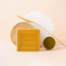 올인원 고체 샴푸바 프리바(FREEBAR) 맥주효모 바디 샴푸 비누 약산성 친환경 플라스틱프리, 단품