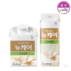 [대상웰라이프 공식대리점] 정품 뉴케어 구수한맛 30팩 / 아셉틱 200ml 가장친숙한맛 환자식 균형영양식 환자식사, 200mlX30EA