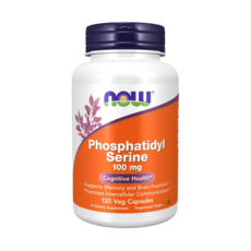 나우푸드 포스파티딜 세린 100mg 베지 캡슐 비건, 120개입, 1개