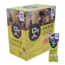 100%오가닉 CJ유기농 맛밤, 1봉지 x 42g
