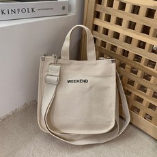 담찌마켓 미니 캐주얼 캔버스 핸드폰가방 학원가방 탑 핸들 남녀공용 에코백 mon07