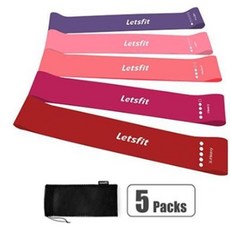 Letsfit 남궁민밴드 힙딥밴드 고무밴드운동법 TRX운동 세라, One Color