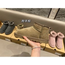 어그 클리어 부츠 UGG 클래식 미니 양털 스노우 부츠