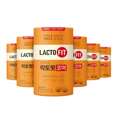 12 9일 순차출고 종근당건강 락토핏 코어 리뉴얼 60포 x 6통 360일분