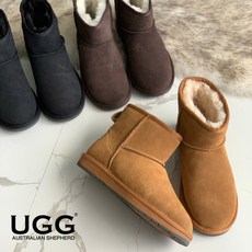 [호주정품/직배송] EVER UGG 에버어그 천연소가죽 유니섹스 미니 클래식 어그부츠 3색상