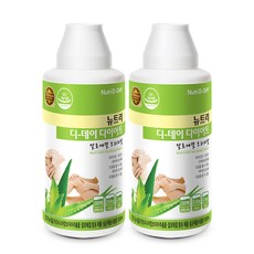 뉴트리디데이 다이어트 알로에겔 오리지날, 1L, 2개