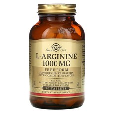 솔가 유리형 아르기닌 HCI 아미노산 1000mg 90정