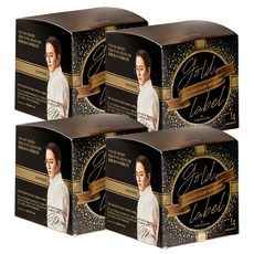 순수 더 살롱 컬러 골드라벨 염모제, 4개, 밀크브라운