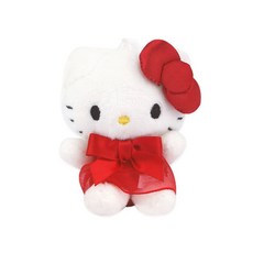 [모비딕컴퍼니] 관절인형 울부짖는닭 소형인형 동물캐릭터인형 헬로키티인형 익명이 phiao, 잇★ 헬로키티 미니 가방고리 레드 키홀더 인형 캐릭터, [좋아요]