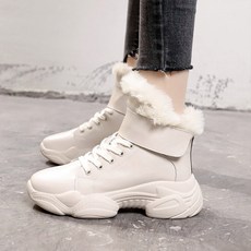 제이에이치컴퍼니 여성용 기모 벨크로 어글리 부츠