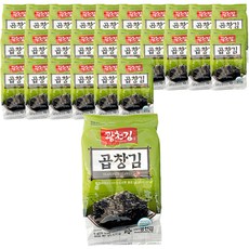 광천김 곱창도시락김, 5g, 27개