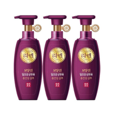 리엔 보양진 탈모증상완화 중건성 샴푸, 400ml, 3개