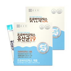 종근당 프로바이오틱스 유산균 19, 120g, 2개