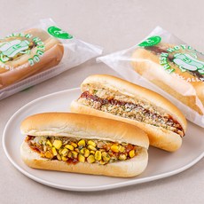 그린래빗 인기핫도그 2종 x 2p 혼합 세트, 1개