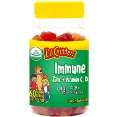 이뮨 아연 플러스 비타민 C D 150g, 60정, 1개