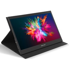 VISUAL BEAT 33.7cm FHD DEX 포터블 IPS HDR 13인치 멀티 터치 스크린 휴대용 모니터 R13PMT01