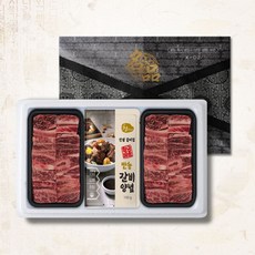 형상사 선물세트_농협안심한우_2kg+갈비양념_찜갈비_소갈비찜 2B39, 찜갈비 2kg(1kg 2팩)