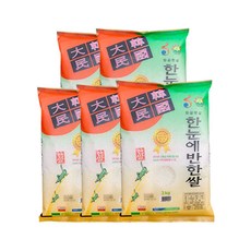 농협 2021년산 해남 옥천농협 특등급 한눈에반한쌀 3kg, 5