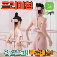 요가 십자봉 거북목 일자목 스트레칭 교정기 등 허리 스트레칭 봉 십자 요가봉 스트레칭바 등허리스트레칭 허리 척추 교정막대 등자세교정 등펴기 등펴는막대 필라테스 십자봉, 핑크