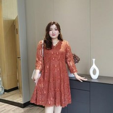 가을뷔스티에 셀프포트레이트 만삭촬영 원피스 스윗사이즈 여성복 2020 가을 패션 280근 통통한 mm 고급