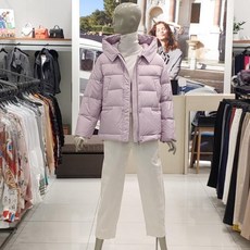 시슬리(Sisley) 시슬리 오버핏 숏덕다운패딩 SAPDC6061