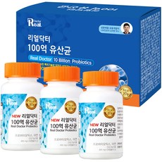 리얼닥터 100억 유산균, 30캡슐, 3병