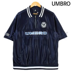 엄브로 사틴팩 반팔 아노락 UM321CWT72 NVY
