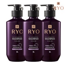 려 [려 특별구성] 자양윤모 9EX 탈모증상전문케어 샴푸 3입구성, 04 힘없는 모발용 400ml 3개