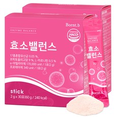 본트비 효소 밸런스 석류맛, 30포, 2박스