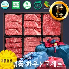 백화점 1등급 한우 선물세트 추석 설 명절 국거리 불고기 정육1호