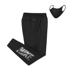 나이키 THERMA FIT SWOOSH 그래픽 팬츠 테이퍼드 핏 기모바지 마스크