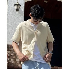 Summer cardigan 여름 맨살 가디건 아페쎄 토니웩 코스 반팔 가디건 느낌