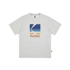 코닥어패럴 레인보우 빅로고 반팔티셔츠 M.GREY K2223LRS56MGR
