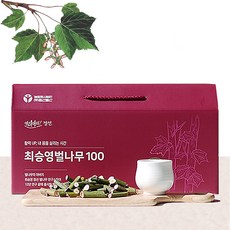 정선송약초 토종 벌나무즙 100 벌나무 엑기스 진액 효능 최승영 100ml 30포