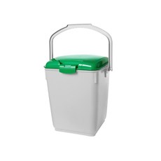 HDPE 잠금형 음식물쓰레기통 PCS-25L(25L) 음식물쓰레기수거함, 녹색