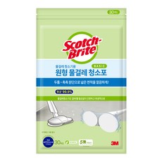 3M 무선 물걸레 청소기용 물걸레 청소포 베이직 210mm, 30매