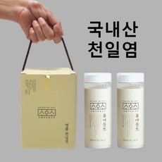 소금이오는소리 퓨어솔트 선물세트/ 천일염 소금 답례품 어린이집선생님 선물 친척 고희 결혼 돌 잔치