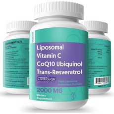 리포조말 비타민C 1000mg CoQ10 유비퀴놀 500mg 60캡슐