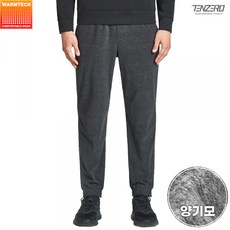 텐제로 두툼한 웜업 양털 기모 조거바지 W21BPS-81