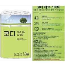 3겹데코 30롤 착한휴지 두루마리휴지 물에녹는휴지 두루마리휴지추천 화장지추천 두루마리화장지 롤화장지물에잘녹는휴지 3겹 먼지없는 천연펄프 무형광