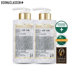 더마클라센 기능성 탈모 샴푸 시즌1 500ml x 2, 레몬글라스향