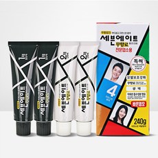 [동성제약] 국내 NO.1 염모제!! 세븐에이트 무향료 칼라크림 전문업소용 대용량 240g 새치염색약, 1개, 5호(진한 밤색)