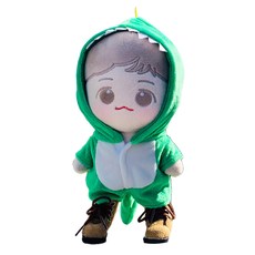 레드포션 아이돌 인형 동물옷 20cm, 아장아장 초록공룡