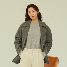 온앤온 멜란지 케이블 니트풀오버 NK1SP245