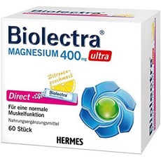헤어메스 바이오렉트라 마그네슘 400mg 울트라 레몬 60포 x 3개